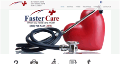 Desktop Screenshot of fastercaresumter.com